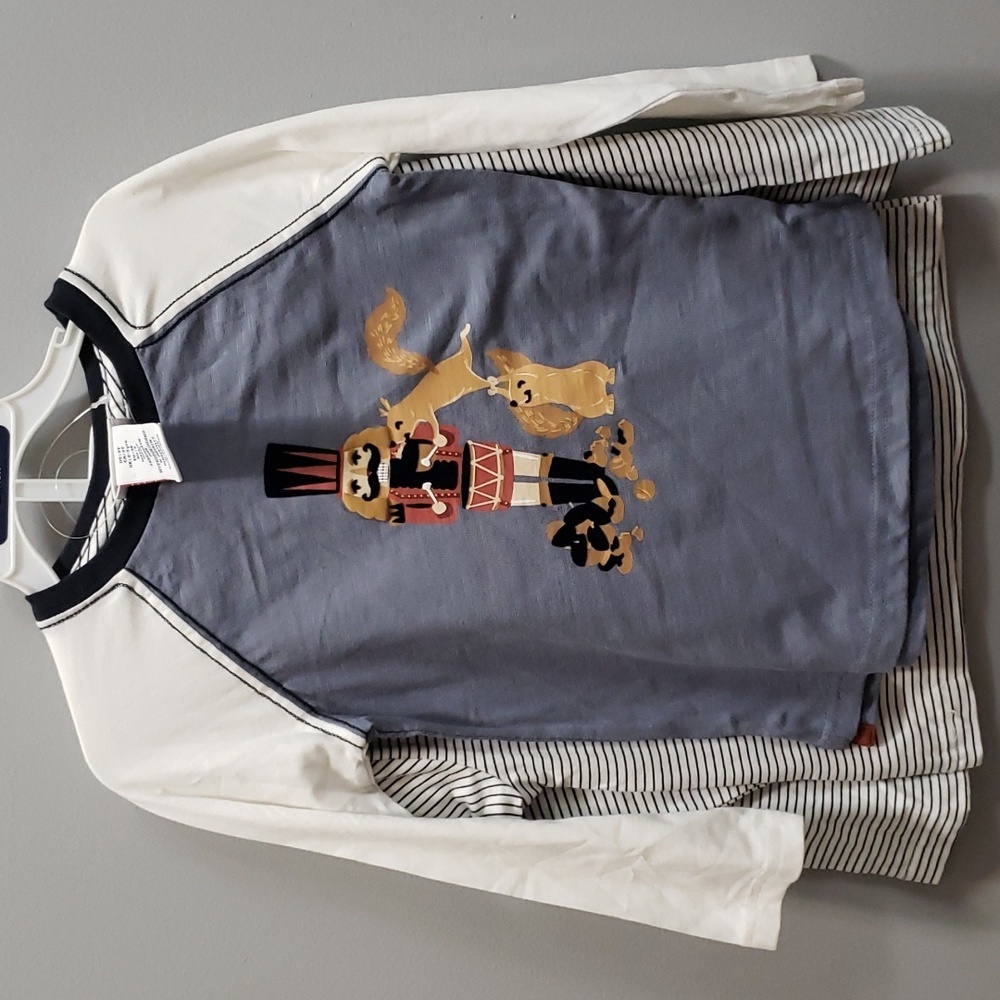 Tommy Bahama NWT 2-pack Long Sleeve Nutcracker and Stripe Design Shirts